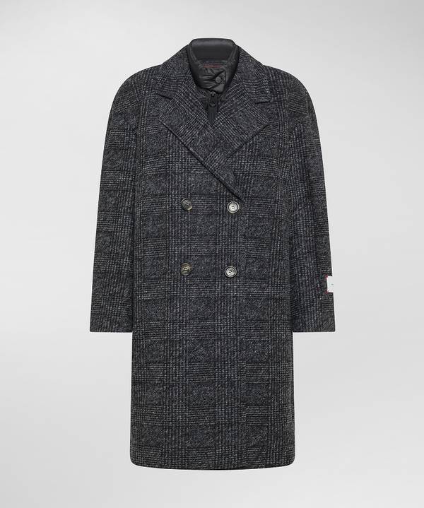 Peuterey Cappotto Doppio Petto Con Pettorina Staccabile Negozi Online