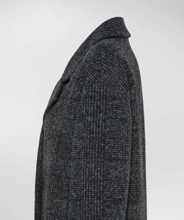 Peuterey Cappotto Doppio Petto In Misto Lana Acquista Ora