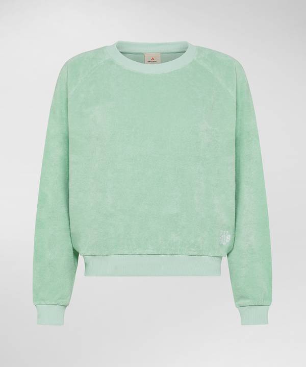 Peuterey Maglia girocollo in spugna di cotone Hotsell