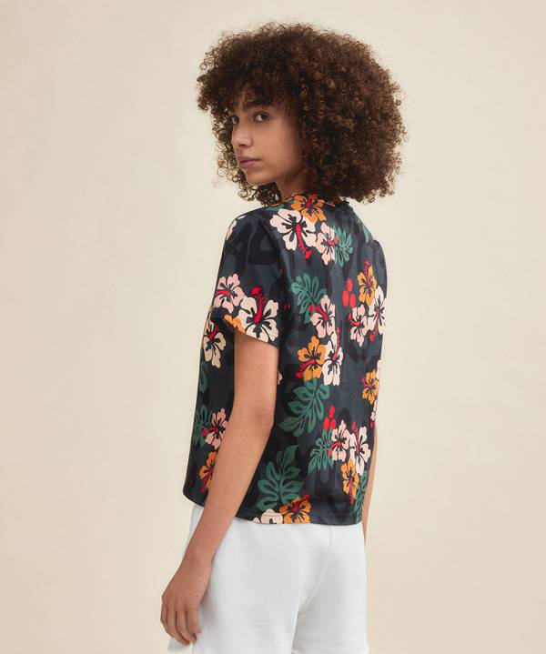 Peuterey T-shirt con stampa all over Vendita Calda