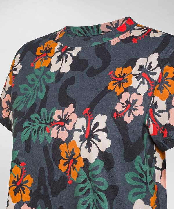 Peuterey T-shirt con stampa all over Vendita Calda