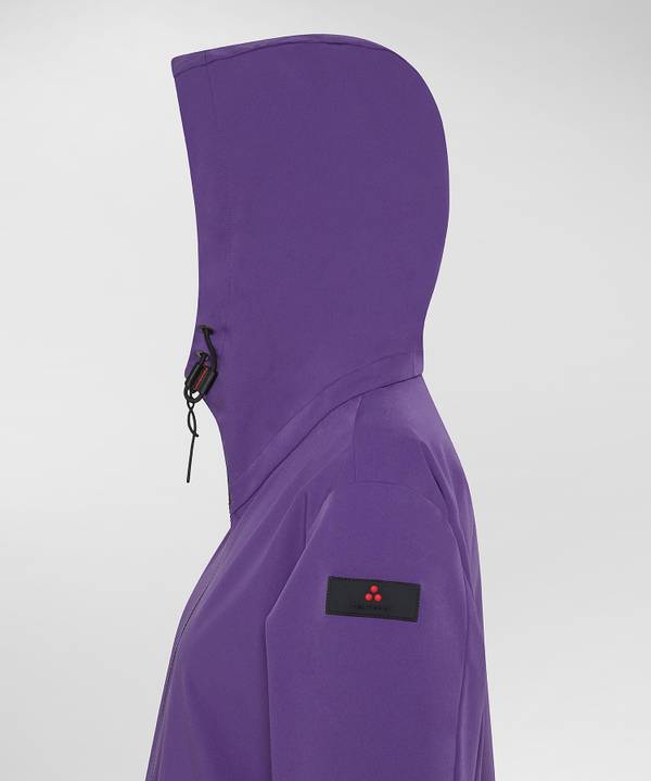 Peuterey Parka fishtail in nylon stretch Vendite Flash