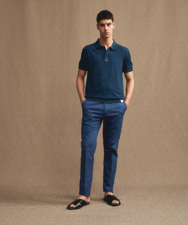 Peuterey Polo classica in tricot di cotone