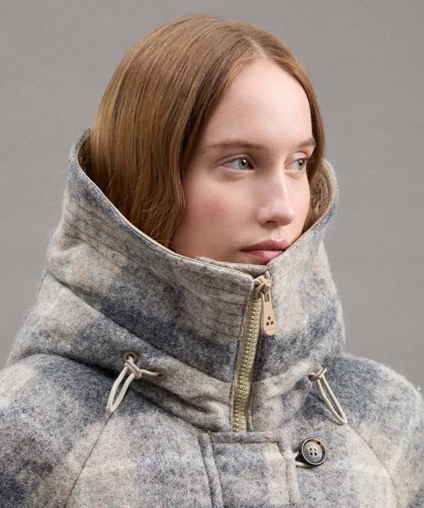 Peuterey Puffer Jacket Fantasia In Lana E Alpaca Negozi Online
