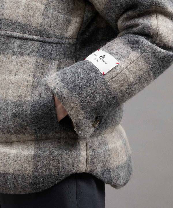 Peuterey Puffer Jacket Fantasia In Lana E Alpaca Negozi Online