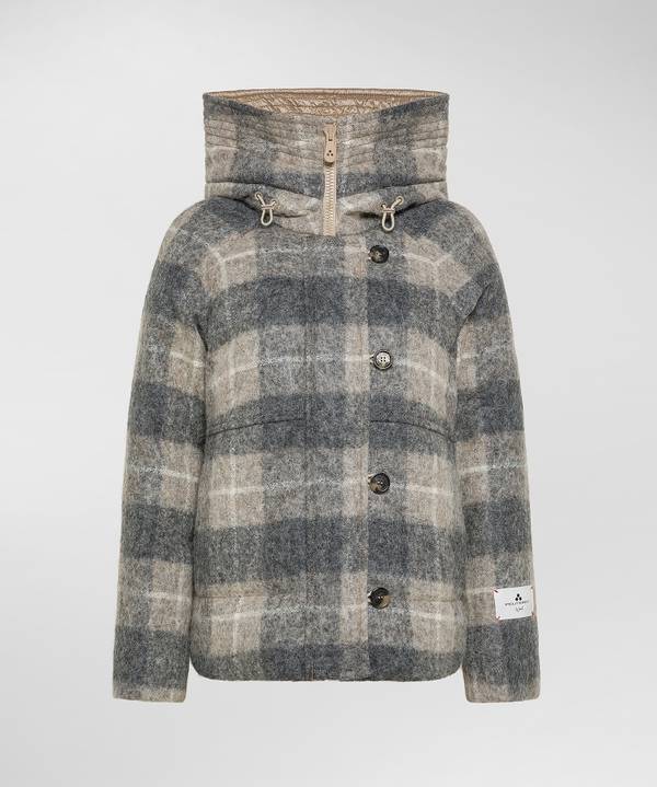 Peuterey Puffer Jacket Fantasia In Lana E Alpaca Negozi Online
