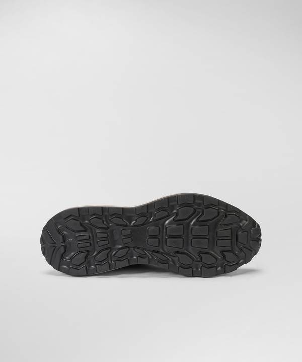 Peuterey Scarpa In Nylon E Pelle Con Suola Eva Effetto Used Hotsell