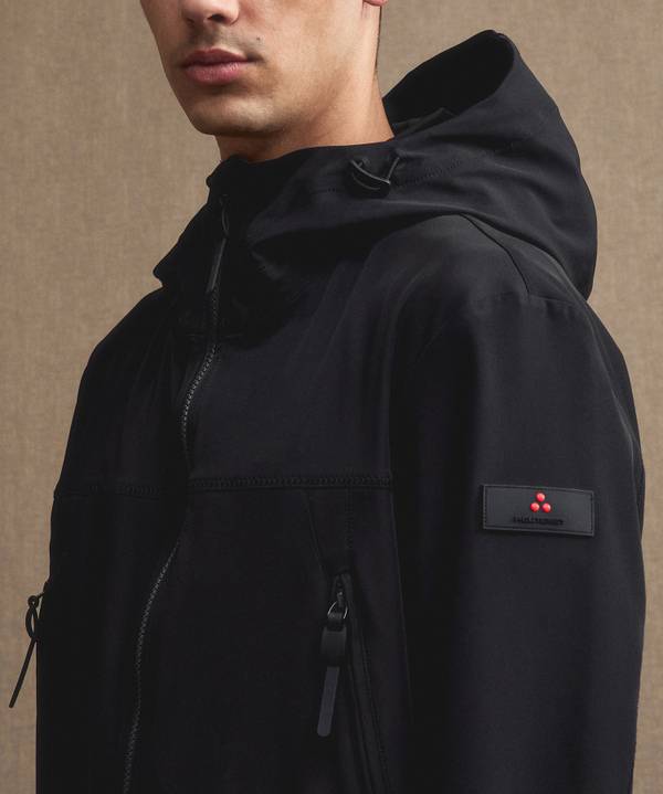 Peuterey Giacca a vento in tela di nylon stretch Saldi Di Fabbrica