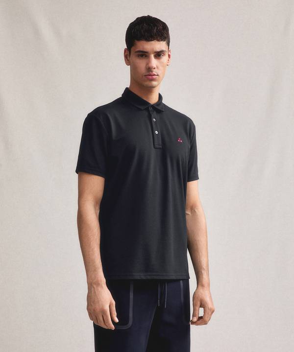 Peuterey Polo in piquet stretch 2025