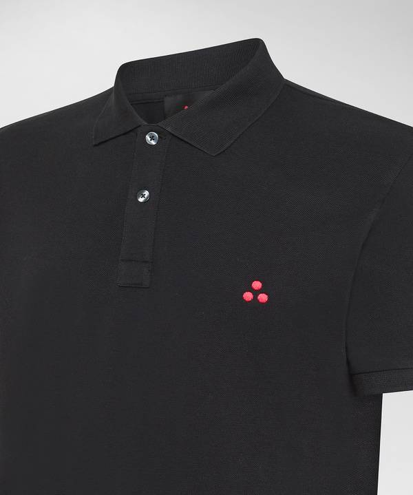Peuterey Polo in cotone piquet Italia