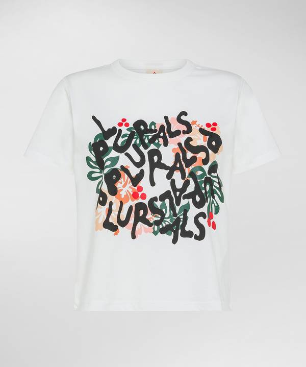 Peuterey T-shirt con stampa frontale 2025