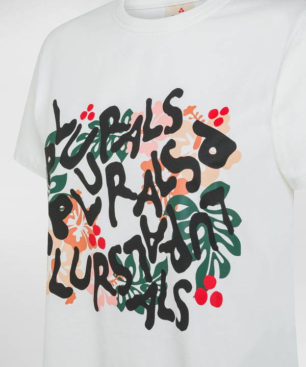 Peuterey T-shirt con stampa frontale 2025
