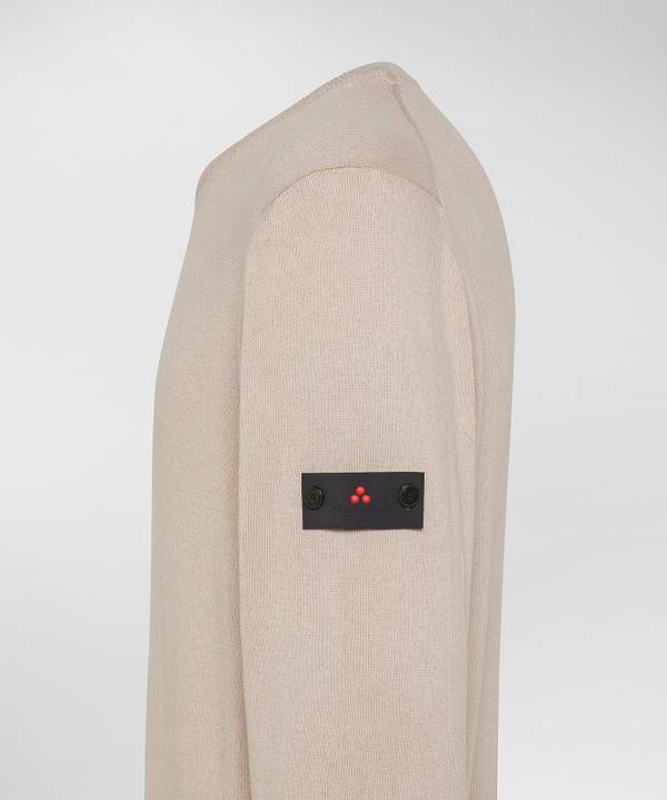 Peuterey Maglione Girocollo Misto Lana Cotone Promozione Limitata