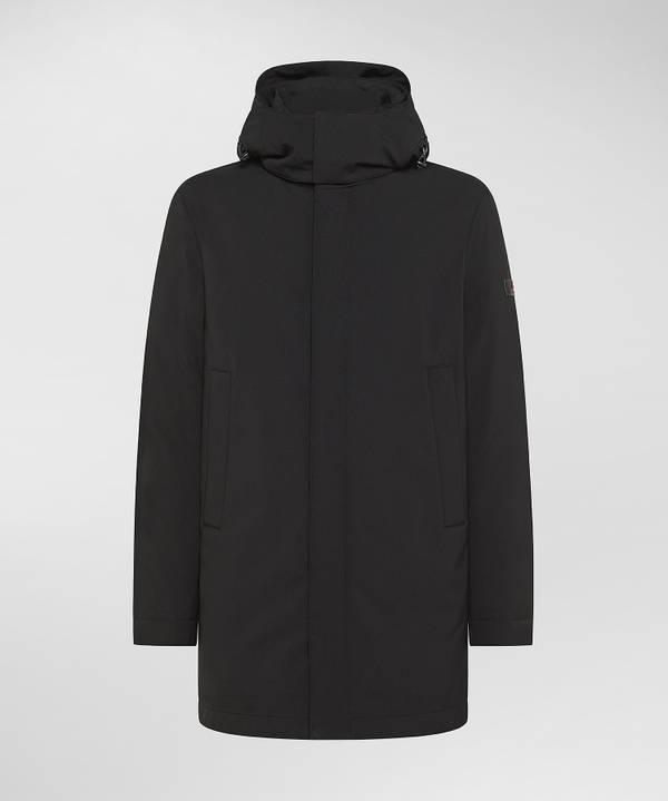 Peuterey Trench Liscio In Nylon Stretch Affare Del Giorno