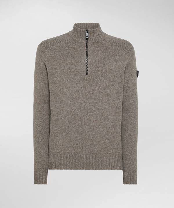 Peuterey Maglione Con Effetto Mouliné Sconto