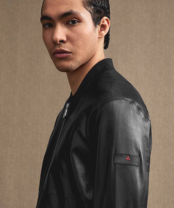 Peuterey Giacca bomber in pelle Nuova
