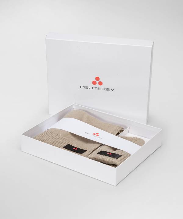 Peuterey Kit Berretto E Sciarpa In Misto Lana Spedizione Gratuita