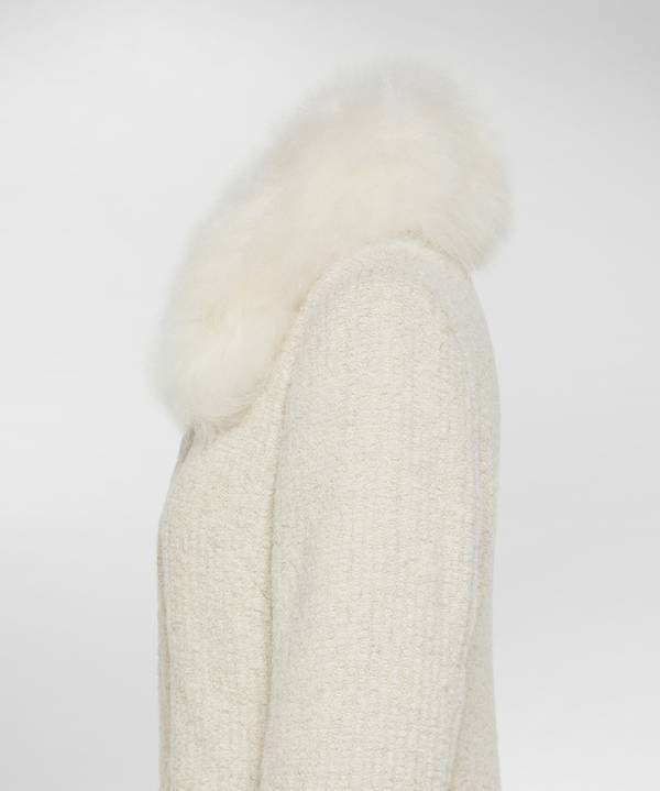 Peuterey Cappotto Lungo Con Collo In Capra Cashmere Negozi Online