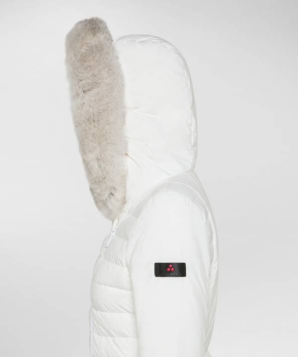 Peuterey Piumino Slim Con Pelliccia Prezzo Ridotto