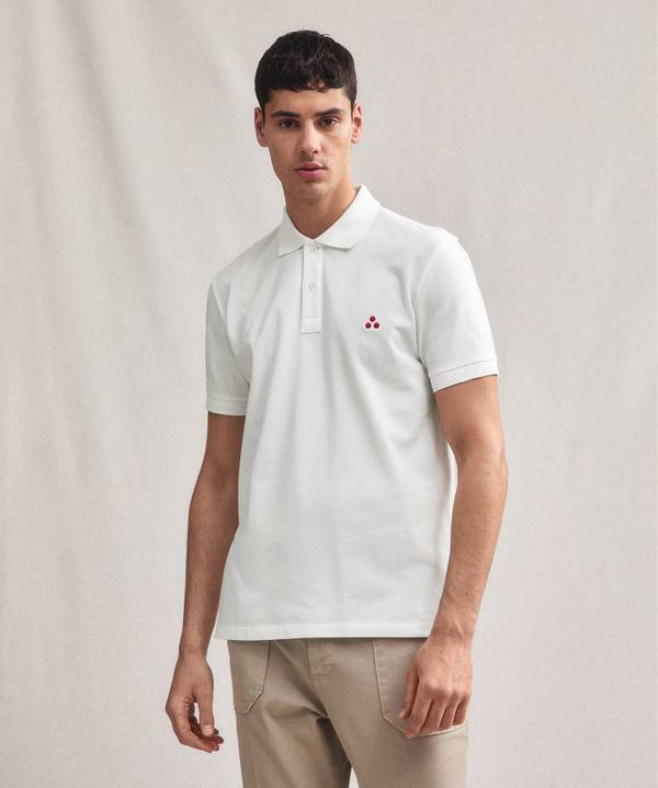 Peuterey Polo in cotone piquet Sottocosto