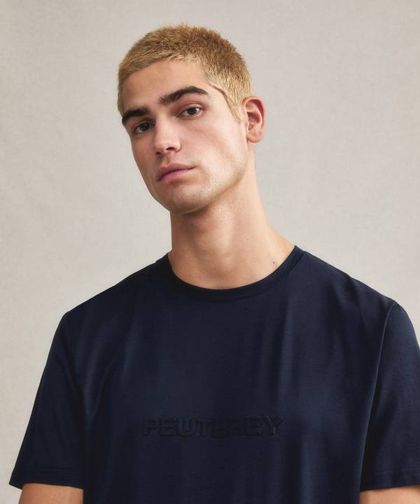 Peuterey T-shirt con scritta in rilievo Outlet