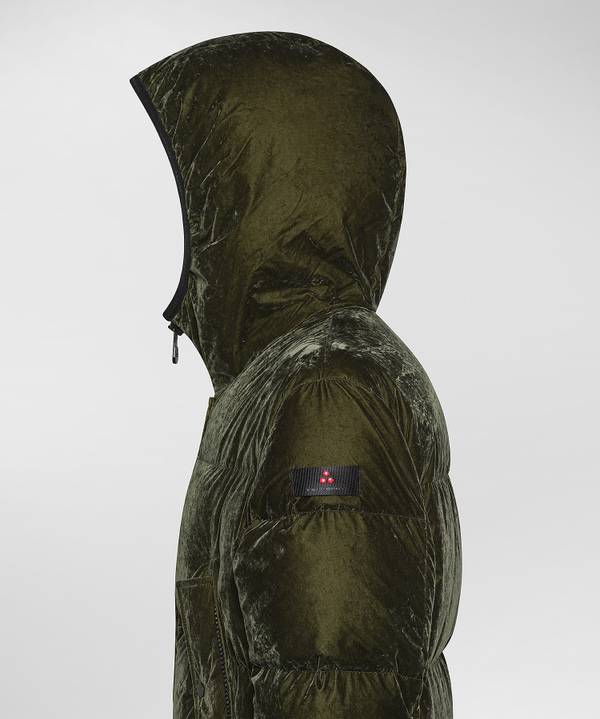Peuterey Parka Lungo In Tessuto Made In Italy Vendita Calda