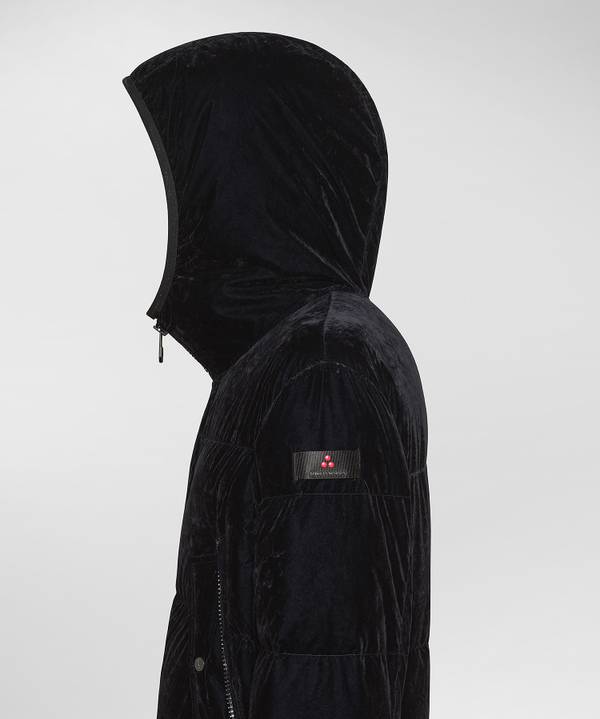 Peuterey Parka Lungo In Tessuto Made In Italy Vendita Economica