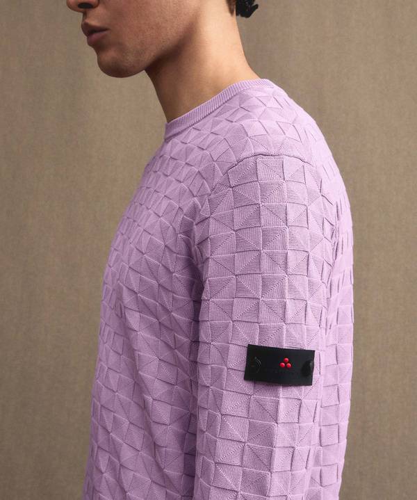 Peuterey Maglia in cotone con effetto 3D Fino al 60% di sconto