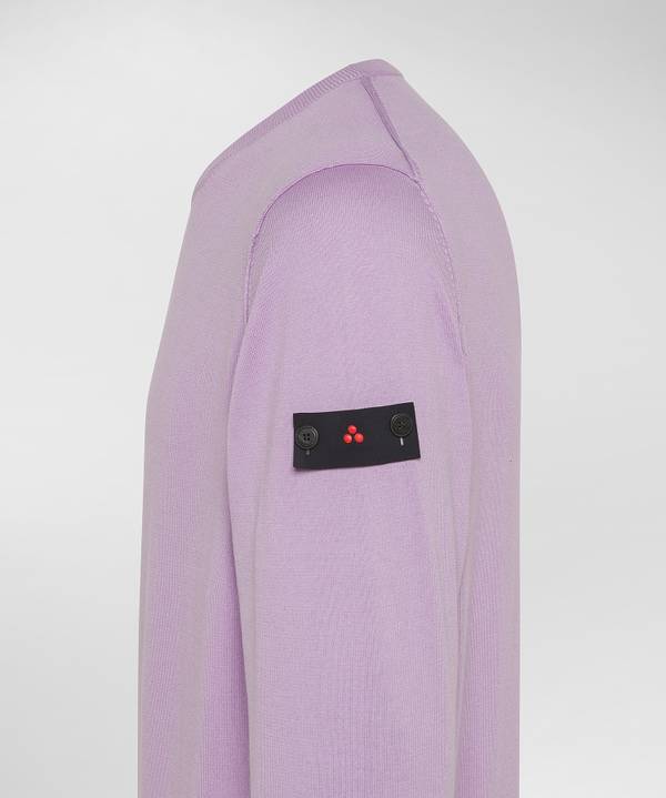 Peuterey Maglia tricot con logo ricamato Fino al 65% di sconto