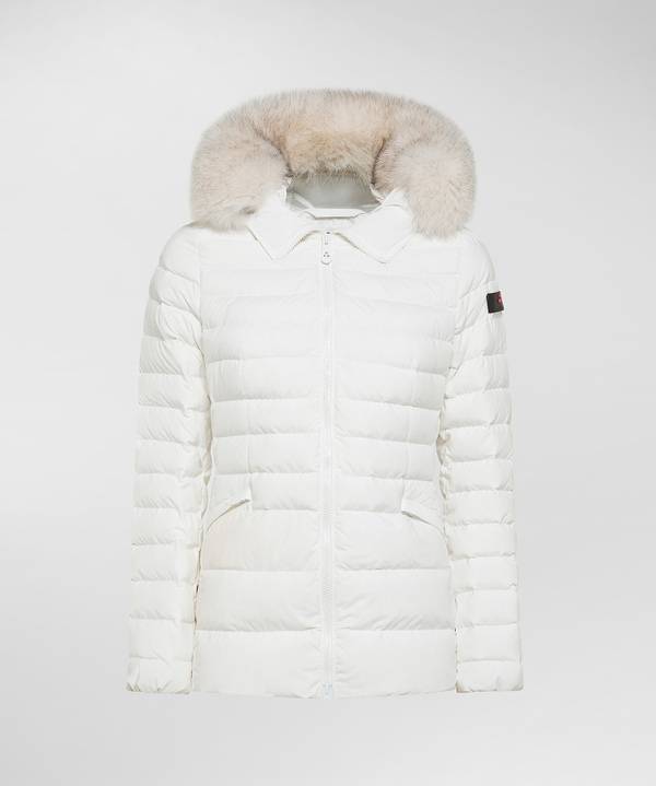 Peuterey Piumino Slim Con Pelliccia Offerta speciale della fabbrica