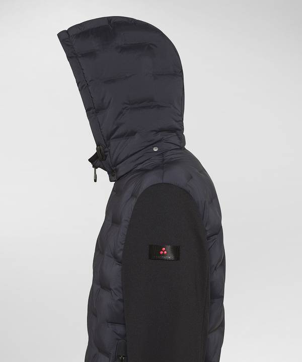 Peuterey Giacca Bimateriale Con Trapunta Jacquard 2025