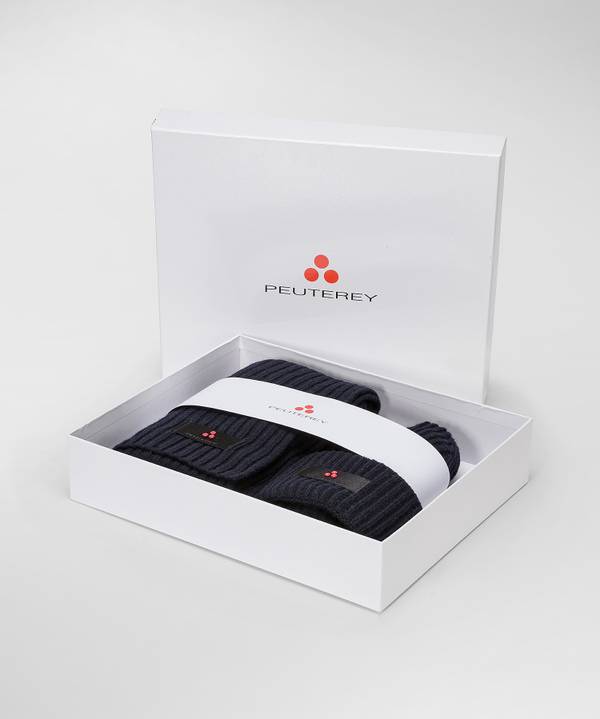 Peuterey Kit Berretto E Sciarpa Qualità