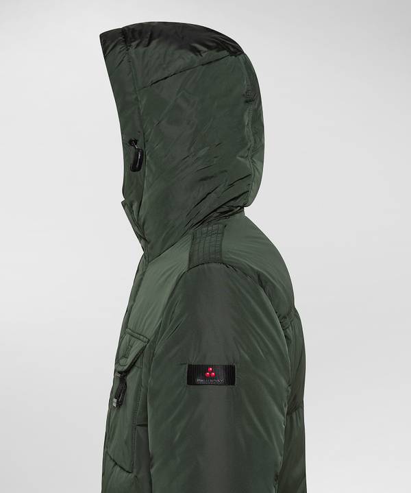 Peuterey Field Jacket In Taffeta’ Con Cappuccio In Pelliccia Consegna Veloce