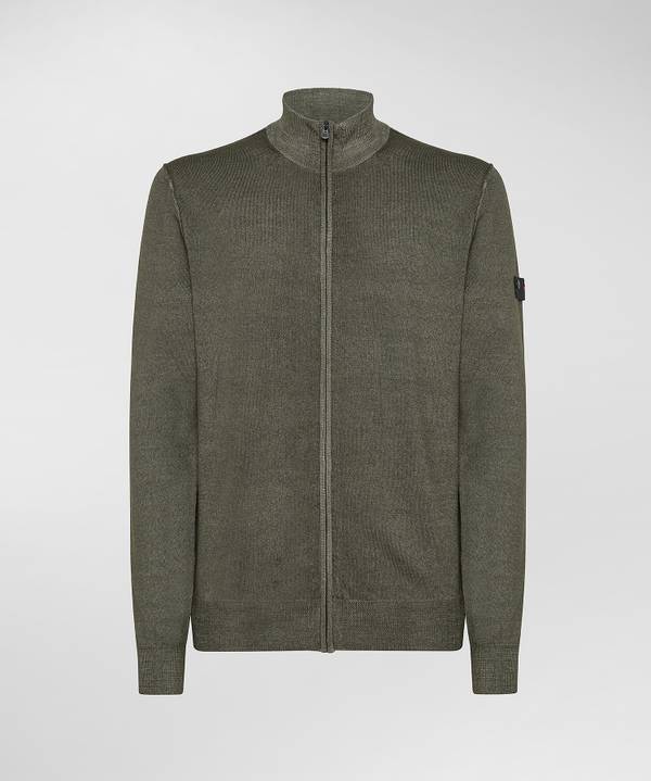 Peuterey Cardigan Tricot In Pura Lana Promozione Limitata