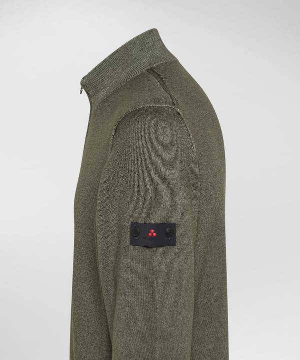 Peuterey Cardigan Tricot In Pura Lana Promozione Limitata