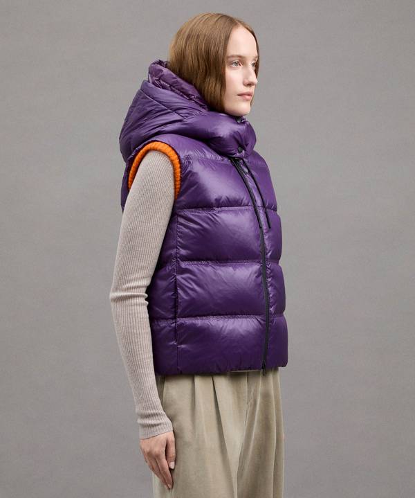 Peuterey Gilet In Ripstop Lucido Outlet