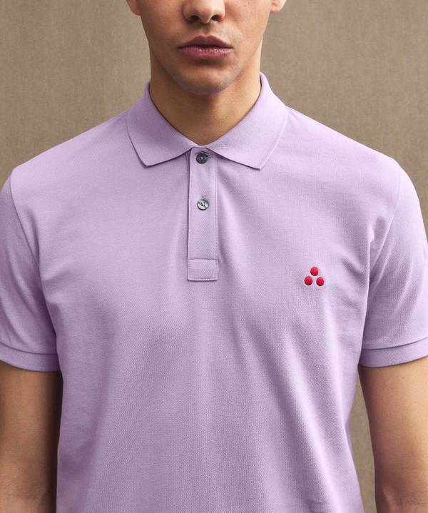 Peuterey Polo in cotone piquet Vendita Calda