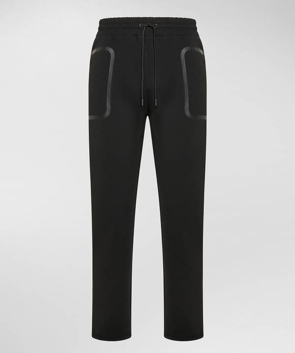 Peuterey Pantaloni joggers in cotone stretch con nastrature In Saldo