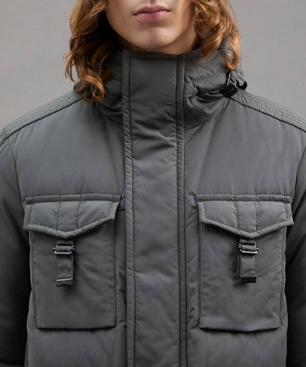 Peuterey Field Jacket In Microfibra Sconto di tempo limitato