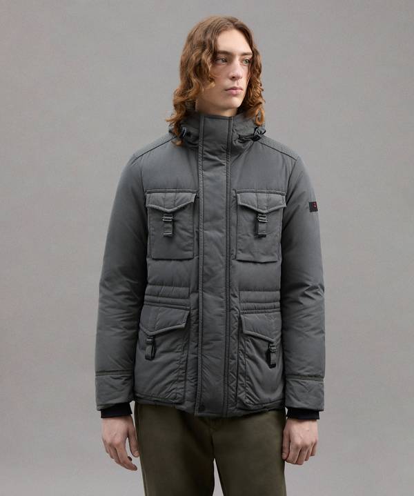 Peuterey Field Jacket In Microfibra Sconto di tempo limitato