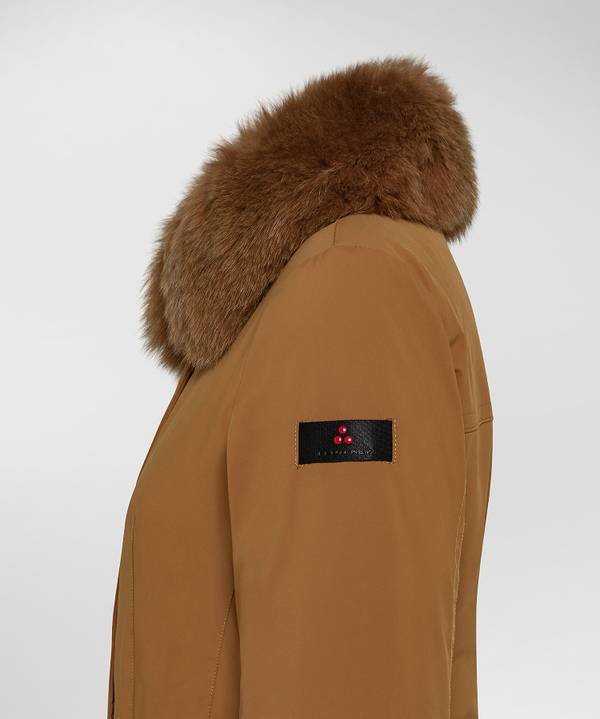 Peuterey Giacca Slim Con Pelliccia Offerta Giorno del Papà