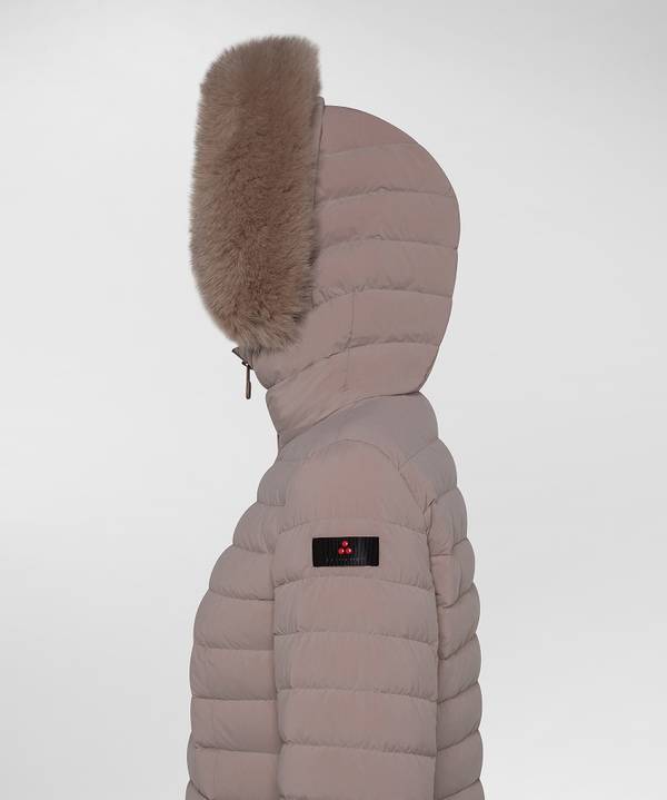 Peuterey Piumino Slim Con Pelliccia Offerta San Valentino
