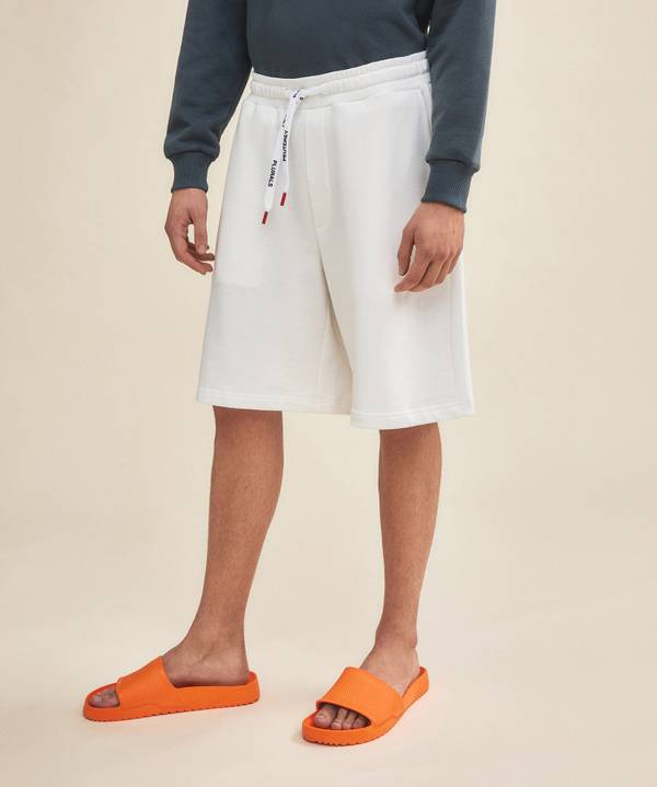 Peuterey Bermuda in cotone con coulisse Online Outlet