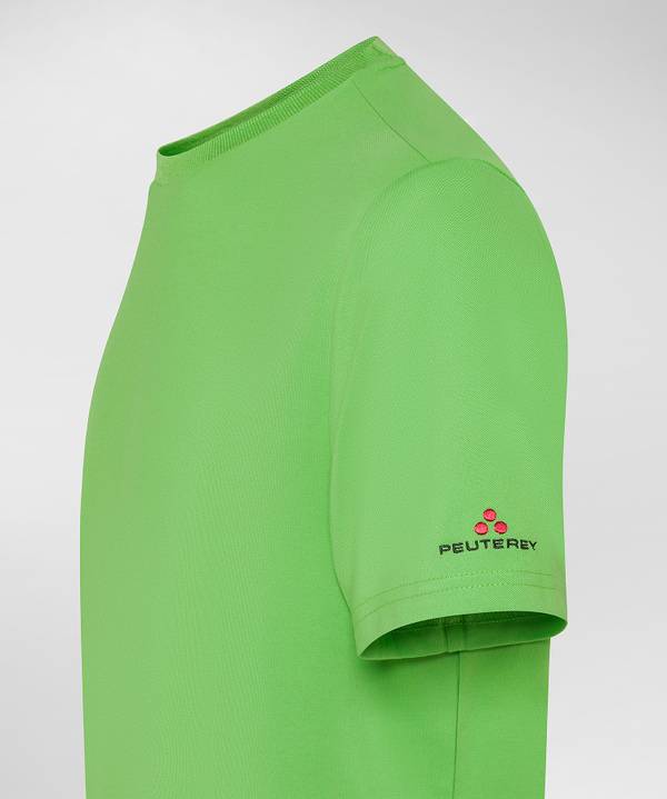 Peuterey T-Shirt stretch in cotone e seta Nuova