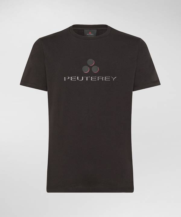 Peuterey T-shirt logata di cotone Online Outlet