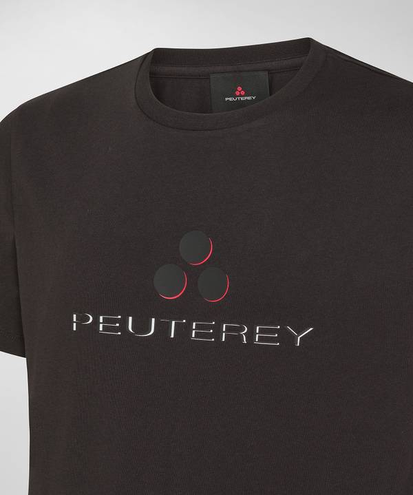 Peuterey T-shirt logata di cotone Online Outlet