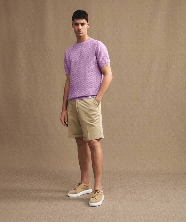 Peuterey T-shirt in tricot cotone 3D Offerte esclusive