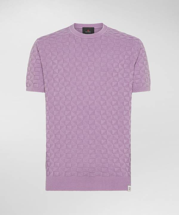 Peuterey T-shirt in tricot cotone 3D Offerte esclusive
