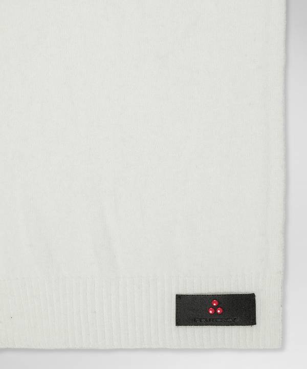 Peuterey Sciarpa In Tricot Misto Lana Con Fascetta Portalogo Comprane uno, ottenene uno gratis