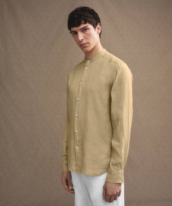 Peuterey Camicia in lino Sostegno trimestrale